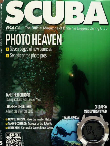 Scuba Cover April 2013